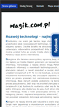 Mobile Screenshot of magik.com.pl